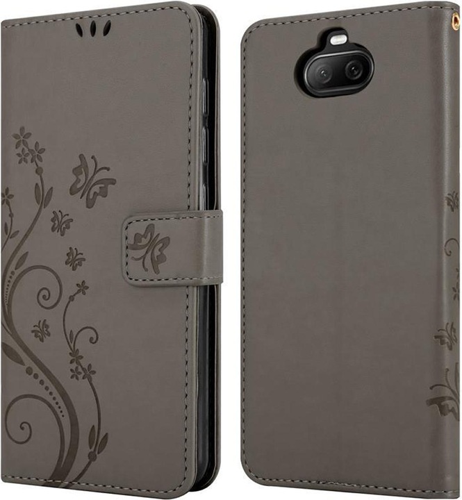 Produktbild Cadorabo Flower Book Cover (Sony Xperia 8)