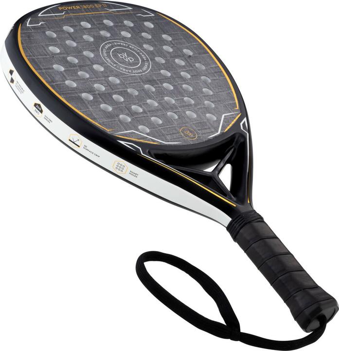 Immagine prodotto By VP Racchetta da padel BYVP POWER 1800 II, Nero/Bianco/Oro