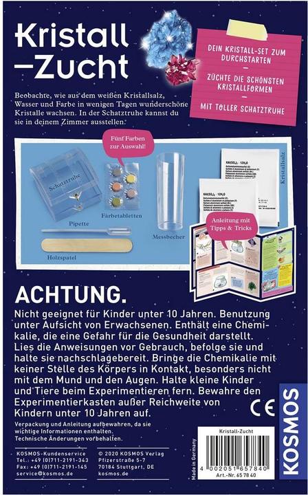 Productafbeelding Kosmos Kristallen groeien