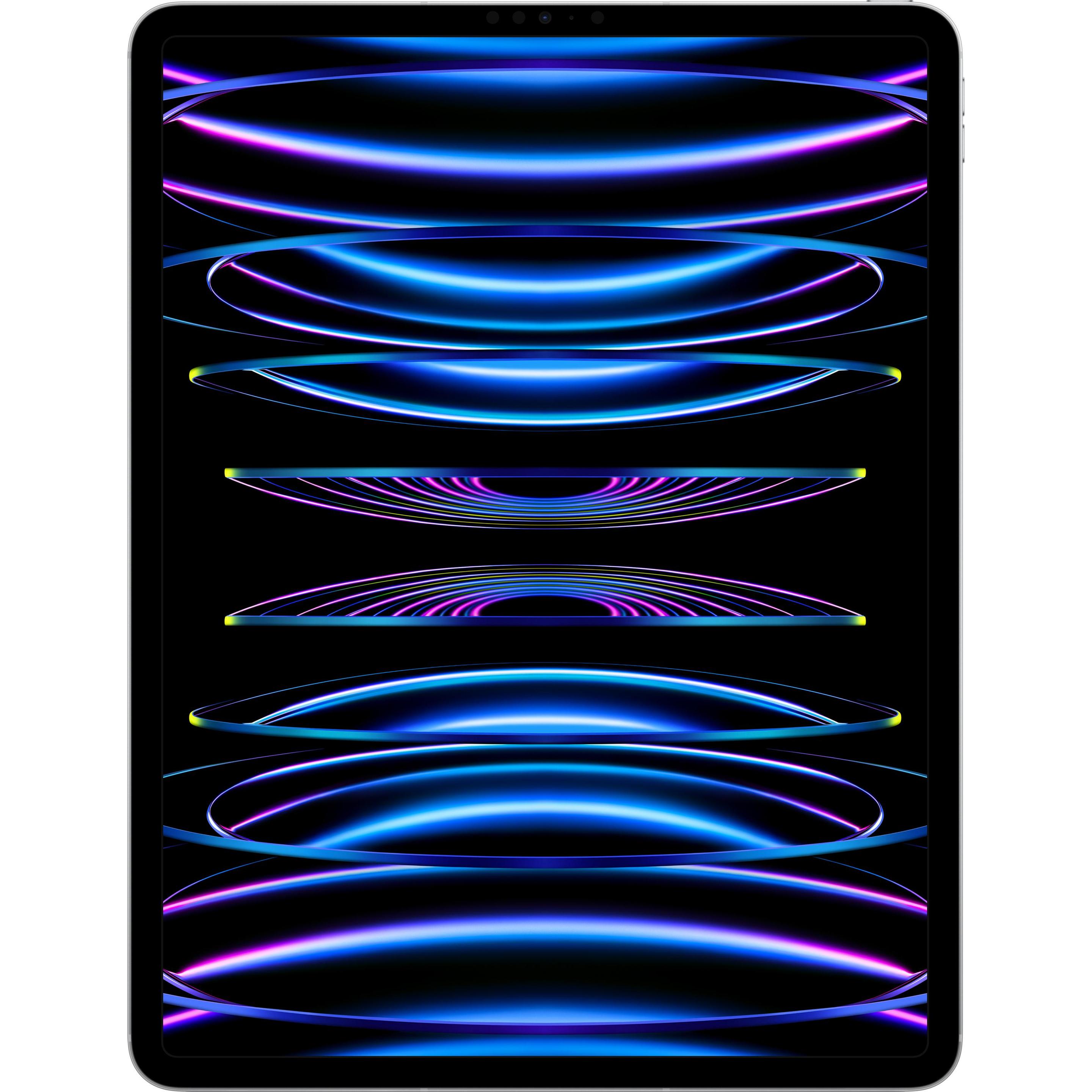 Apple iPad Pro 2022 (6. Gen) (5G, 12.90", 128 GB, Silver), Tablet, Silber