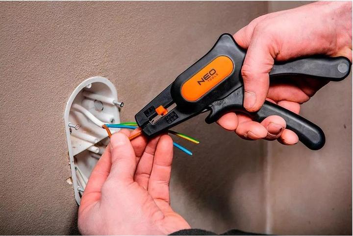 Image du produit Neo Tools Automatic Wire Stripper 0.5-6 mm2 (01-519) (195 mm)
