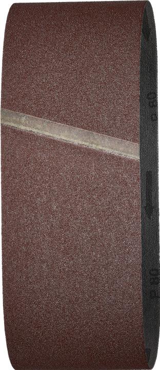 Produktbild wolfcraft 6 Gew.-Schleifbänder Korund K80 76x457 (80)