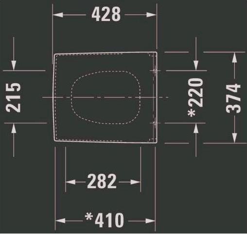 Actual product image Duravit Vero