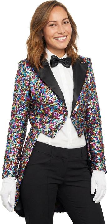 Produktbild Thetru Glitzer Damenfrack (L)