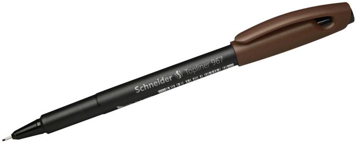 Produktbild Schneider Fineliner 967 0.4 mm, Braun, 10 Stück (Braun, 10 x)