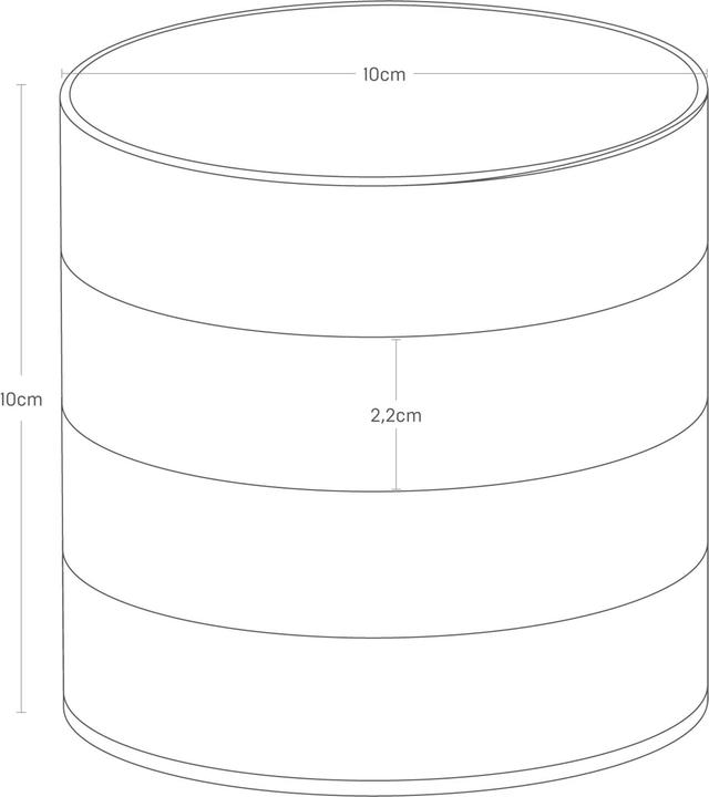 Actual product image Yamazaki 4-tier TOWER jewellery box