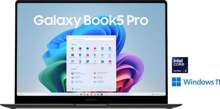 Productafbeelding Samsung Galaxy Book5 Pro (16", Intel Core Ultra 5 226V, 16 GB, 512 GB, NL)