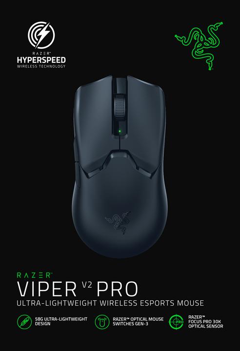 Produktbild Razer Viper V2 Pro (Kabellos, Kabelgebunden)