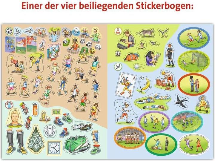 Actual product image Ravensburger Sticker booklet: Football