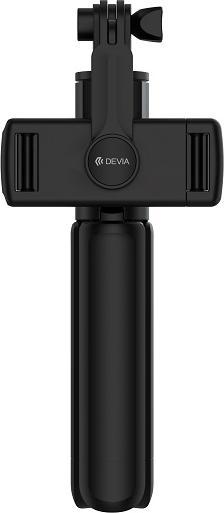 Actual product image Devia selfie stick Bluetooth tripod ES083 black