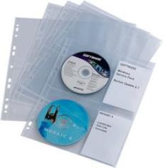 Image du produit Durable Pochette de CD/DVD Light (Platine, CD)