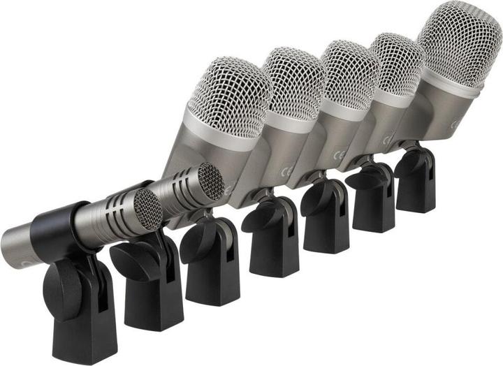 Immagine prodotto Omnitronic MIC 77-7LMH MK2 set di microfoni per batteria