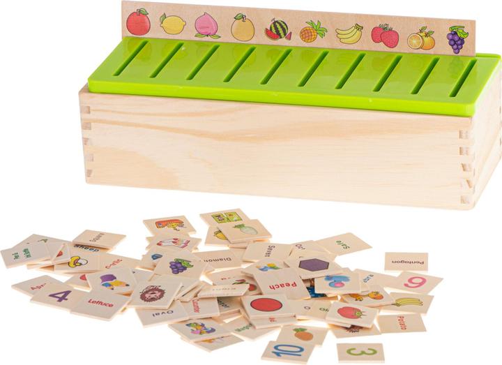 Immagine prodotto Ikonka Puzzle di legno con immagini abbinate