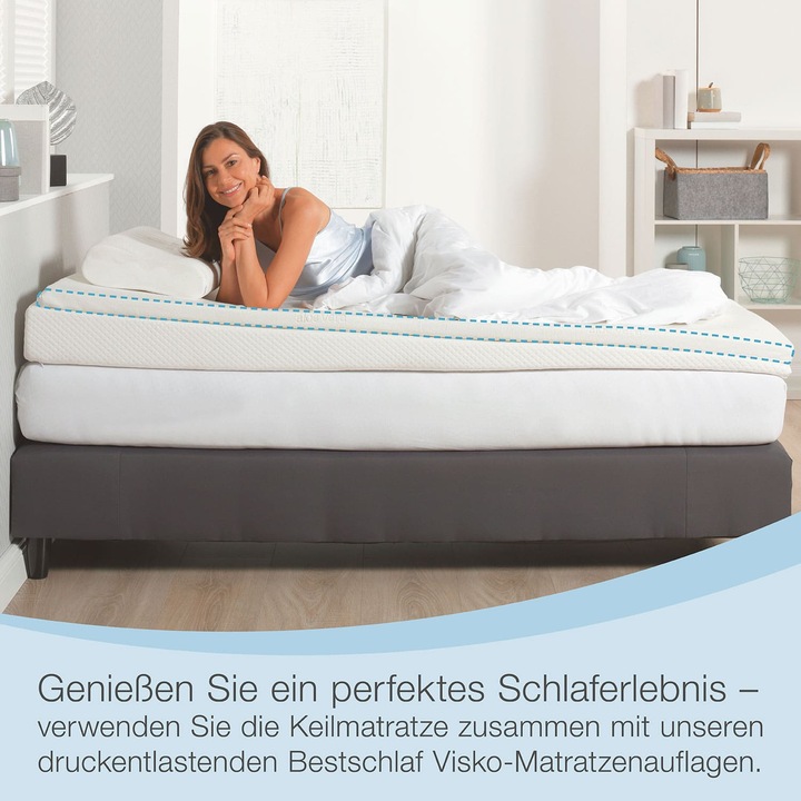 Produktbild Bestschlaf Keilmatratze (90 x 190 cm)