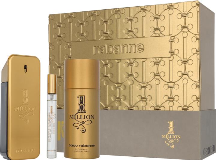 Actual product image Paco Rabanne 1 MILLION EDT SPRAY 100 ML NAV24 SETS (Perfume set)