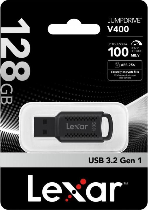 Produktbild Lexar JumpDrive V400 USB 3.0 (128 GB, USB-A)