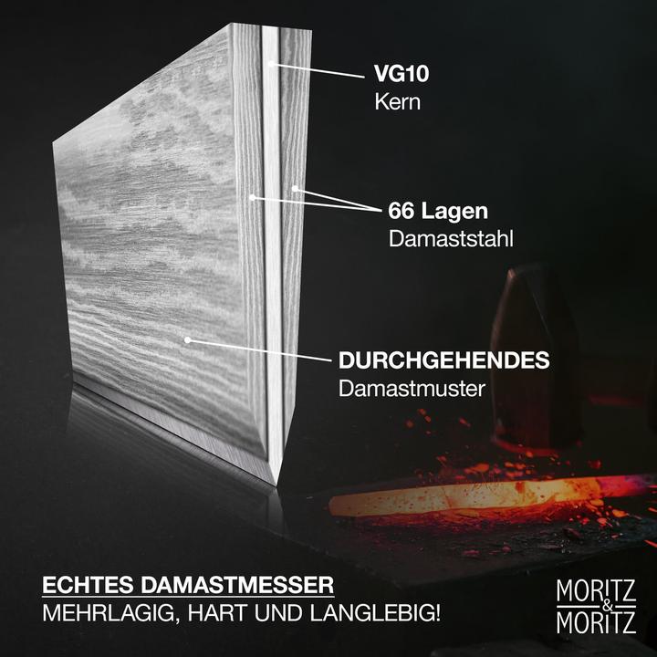 Produktbild Moritz & Moritz 5788 Damastmesser (20 cm)