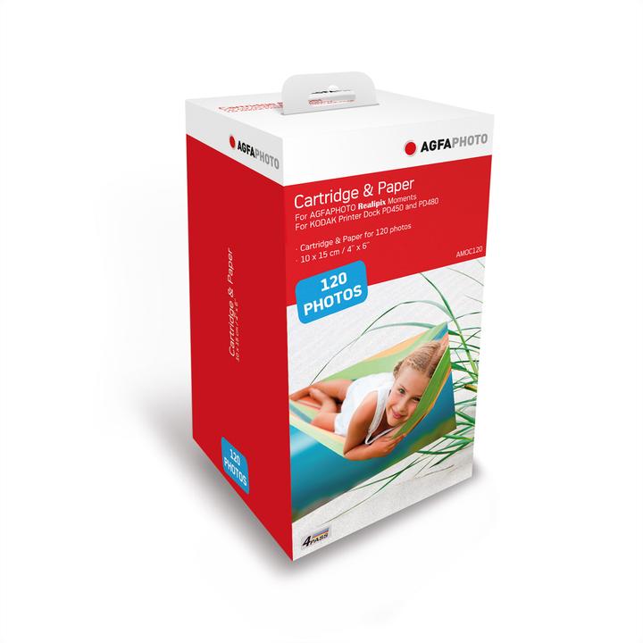 Produktbild AGFAPHOTO Cartridge AMOC-120, 120 Fotos, Für AMO46, PD450 WiFi und PD480