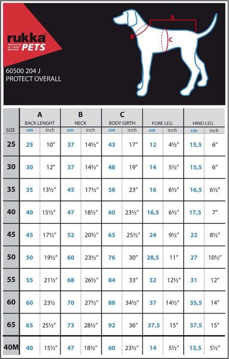 Image du produit Rukka Protéger (55, Combinaison pour chien)