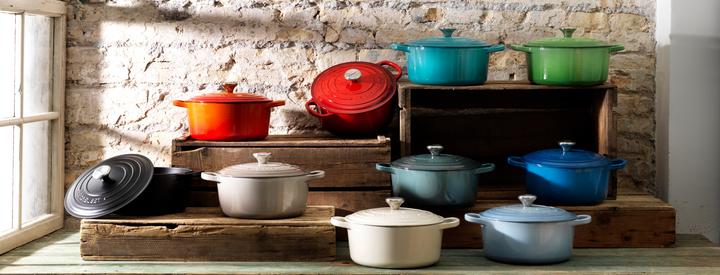 Image du produit Le Creuset torréfacteur Signature Ø 24cm, rond (24 cm, Cocotte + faitout, Fonte)