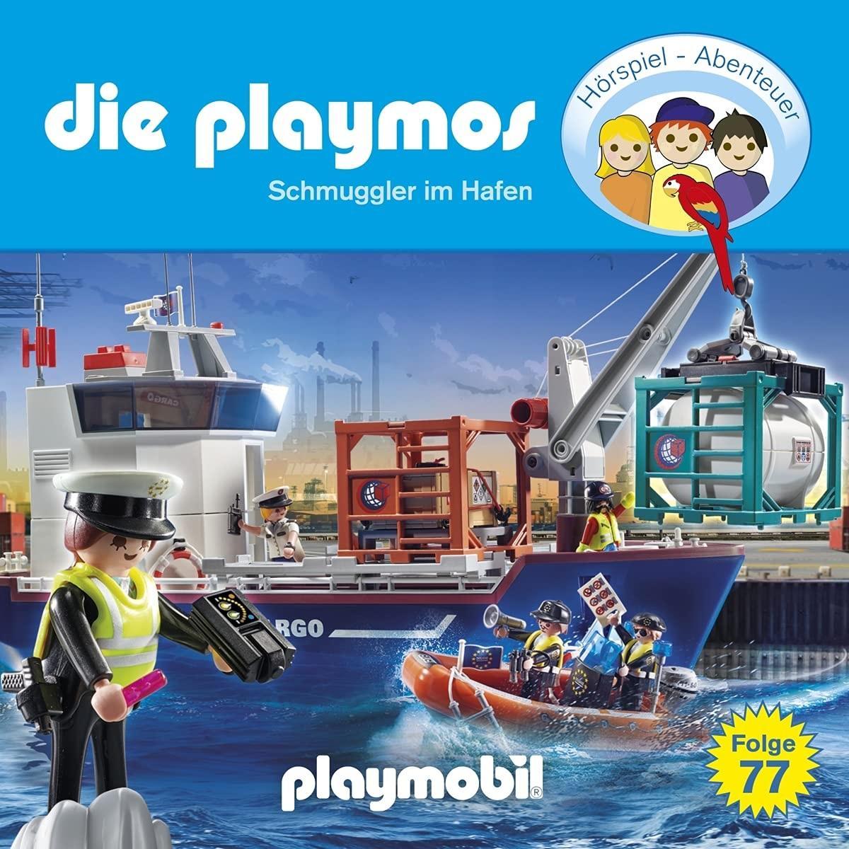 Die Playmos F77 - Schmuggler im Hafen, Hörbücher
