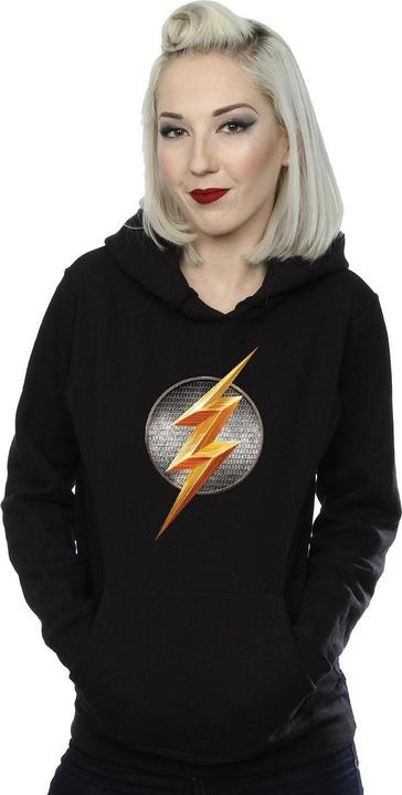 Image du produit - Sweat à capuche JUSTICE LEAGUE MOVIE FLASH EMBLEM - Femme (XXL)