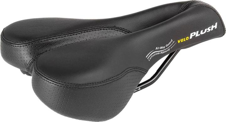 Produktbild Velo Fahrradsattel Basic Deep Channel