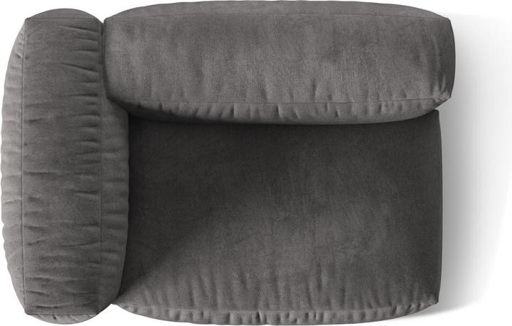Image du produit Micadoni Chauffeuse Gauche, "Martina", 1 Place, 121x106x75 Fabriqué en Europe (Canapé modulaire, 1 place)