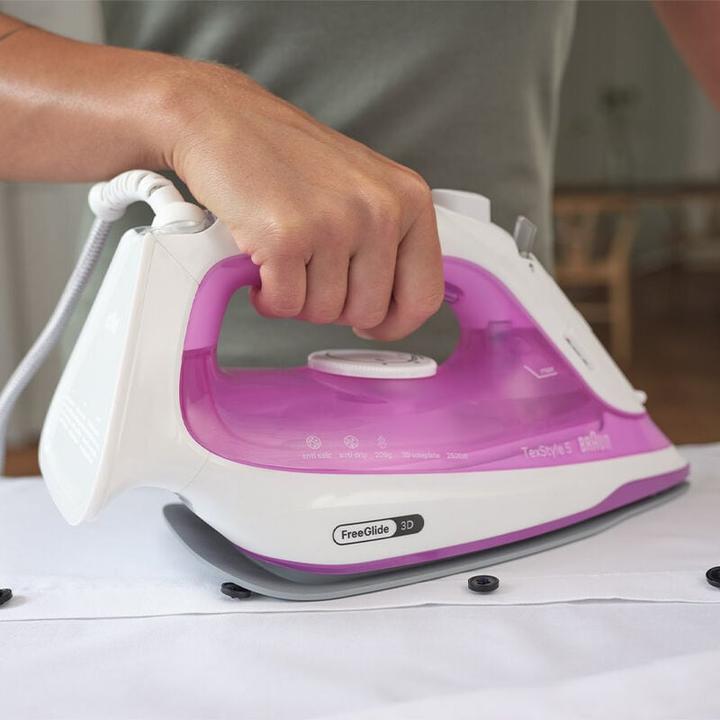 Actual product image Braun SI5225PU TexStyle 5 steam iron, purple (2500 W, 200 g/min)