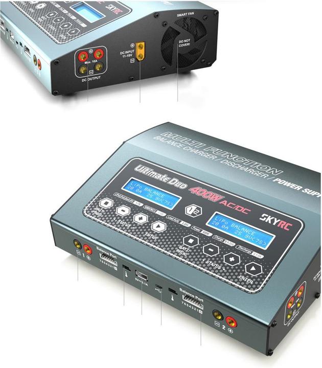 Image du produit SkyRC D400 Ac/Dc 2x200w