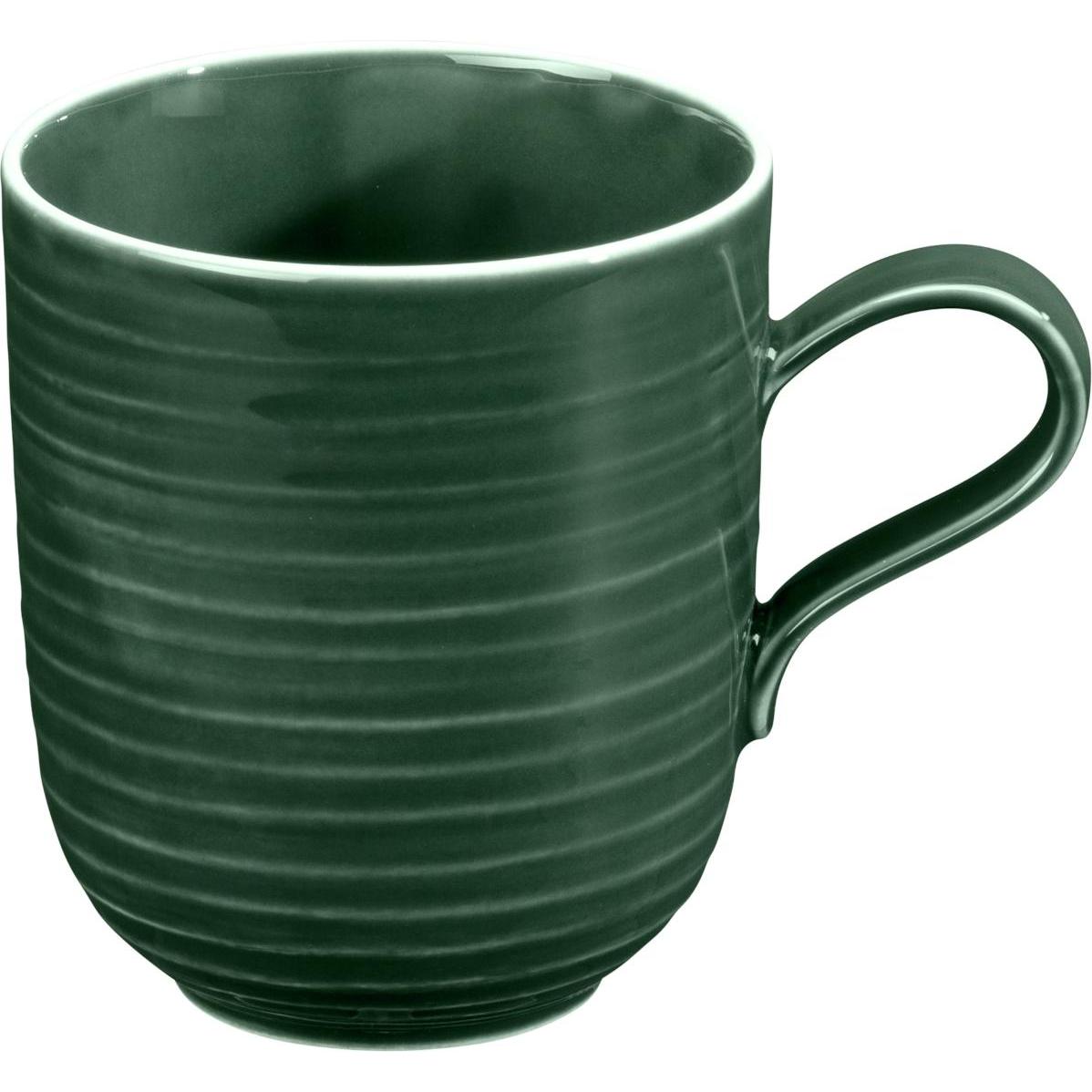 Thumbnail - Seltmann, Tasse, Weiden Terra Moosgrün uni Becher mit Henkel 0,40 l (400 ml, 6 x)