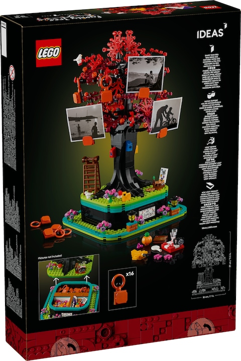 Immagine prodotto LEGO Albero genealogico delle idee (21346, LEGO Ideas, Set LEGO rari)