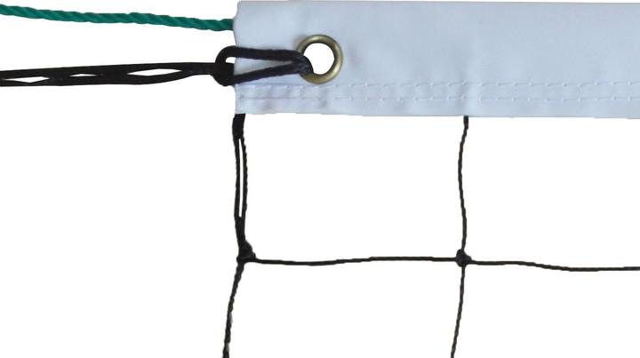 Produktbild Sporti Filet für Volleyballtraining 9,50x1m PE mit 2mm Kabel einfache Maschen 100 Schnur