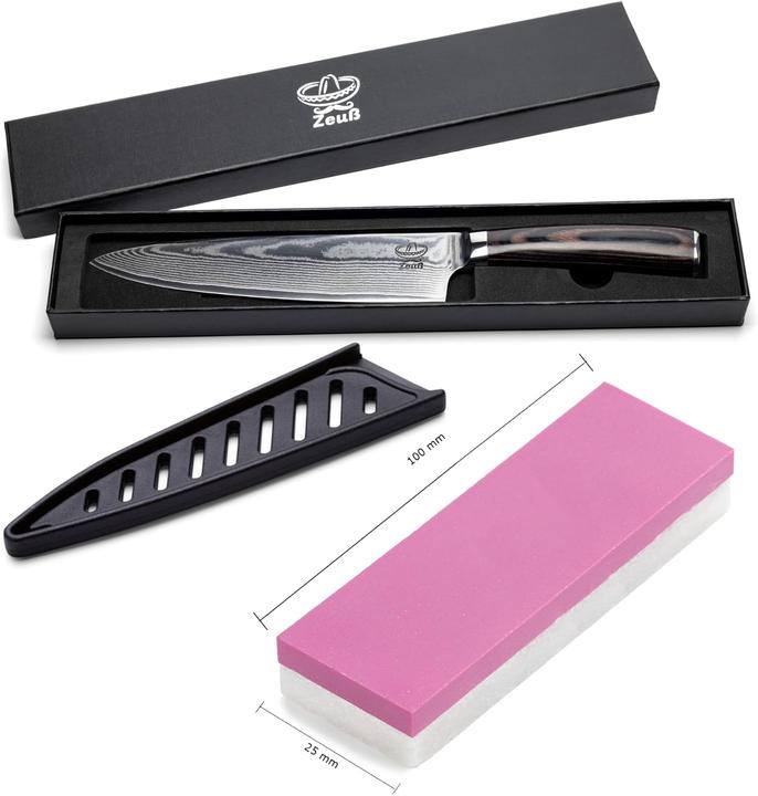 Produktbild Zeuß Damastmesser (20 cm)