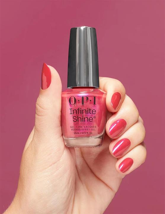 Produktbild OPI Infinite Shine Strawberry Margarita (Strawberry Margarita, ISLM23, Gel-Effekt Nagellack)