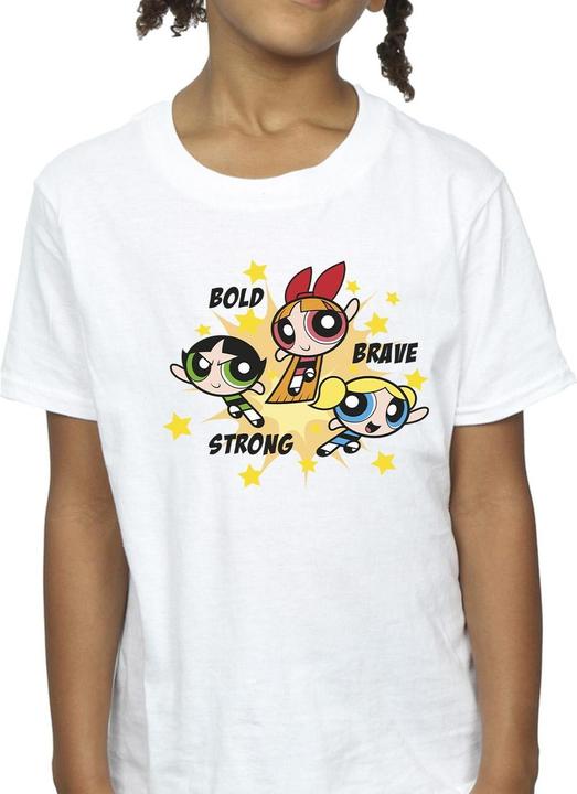 Immagine prodotto The Powerpuff Girls Girls Bold Brave Strong Maglietta Ragazze (116)
