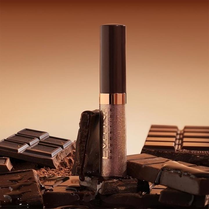 Actual product image Eveline Choco Glamour Liquid Eyeshadow 06 6.5Ml (06)