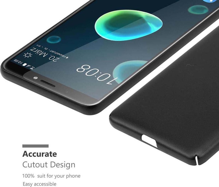 Produktbild Cadorabo Hard Cover Matt Metall Cover (HTC Desire 12+)