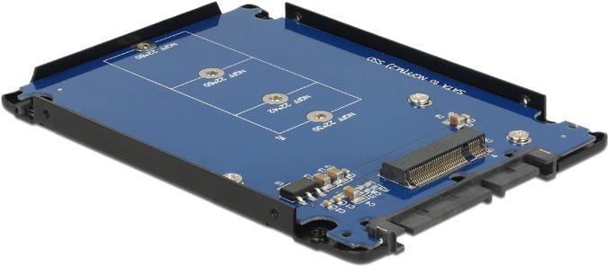 Image du produit Delock Convertisseur SATA 22 broches vers M.2 NGFF 2.5" avec boîtier 7mm