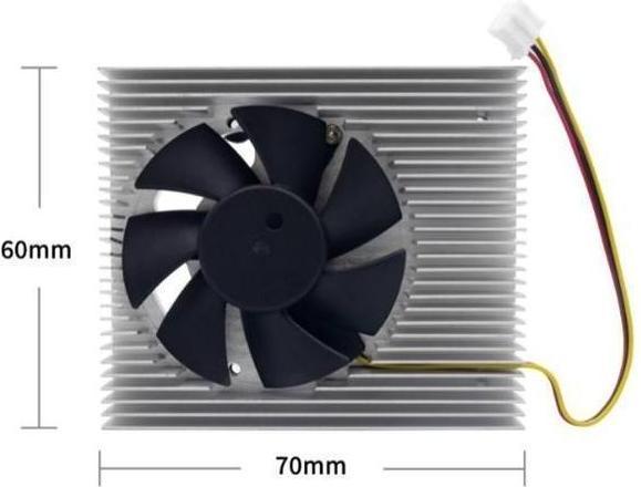 Aluminium Heat sink Fan for BPI-R3