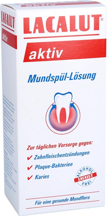 Image du produit Dr. Theiss Bain de bouche Lacalut actif, solution de 300 ml (300 ml, Bains de bouche)
