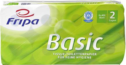 Image du produit Fripa Rouleaux de papier toilette Basic (8 x)