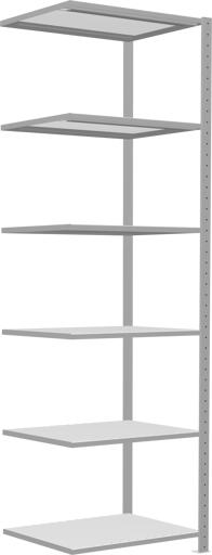 Actual product image Schulte Lagertechnik MULTIplus250 boltless bay system with cross brace