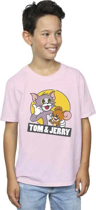 Immagine prodotto Tom & Jerry Sketch Logo Maglietta Ragazzi (152, 158)
