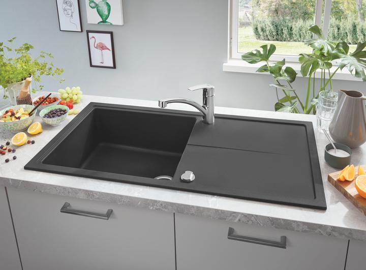 Produktbild Grohe K400 Kompositspüle mit Abtropffläche (Aufsatzspülbecken, 50 cm, 100 cm)