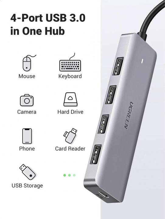 Immagine prodotto Ugreen 4 Port-C Hub (USB-C, 4 Porti)