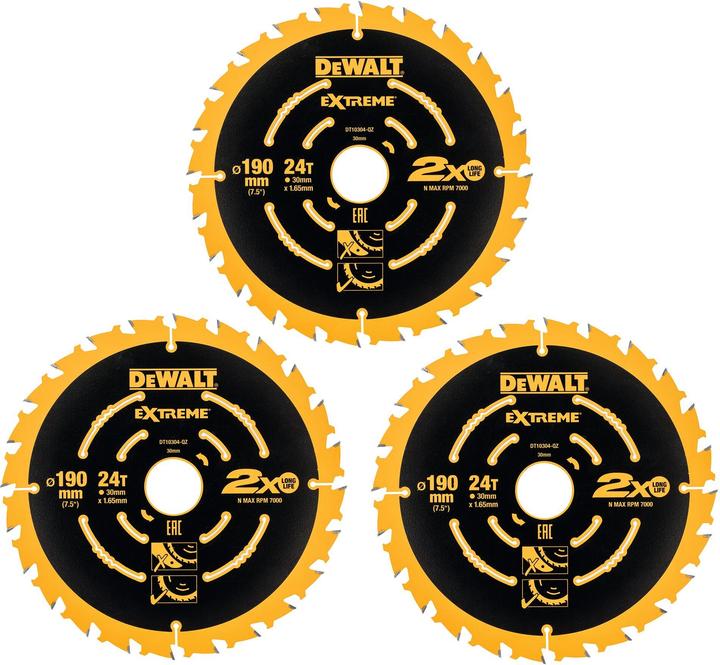 Actual product image DeWalt Circular saw blade