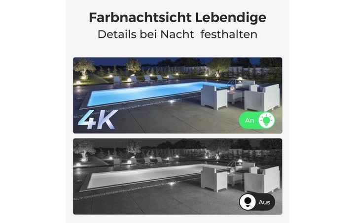Produktbild Reolink Argus Series B440+Solarpanel 2-4K 8MP (3840 x 2160 Pixels)
