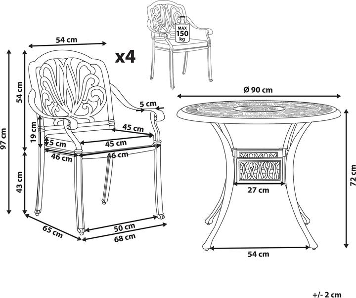 Produktbild Beliani Ancona