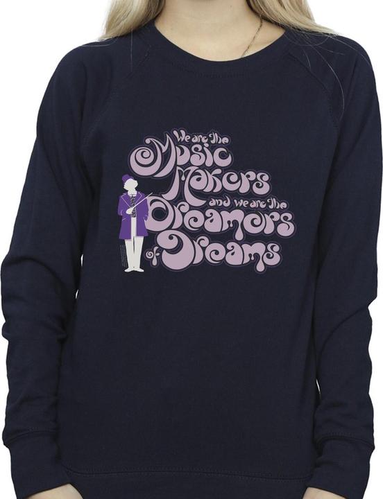 Produktbild Willy Wonka & the Chocolate Factory Dreamers Text Sweatshirt (M)